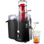 LO7027 Odšťavovač Fresh čierny