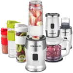 SM3391 smoothie maker  + chopper + mlynček 700 W WHITE 2 x 570 ml + 400 ml