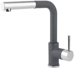 BDG4527dg Batéria drezová so sprchou granit TMAVO ŠEDÁ