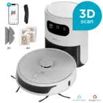 VR3450 Robotický vysávač s mopom 2v1 PERFECT CLEAN Laser 3D