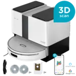 Robotický vysávač s mopom 2v1 OPTIMUS Aqua Pro Laser 3D VR4050 