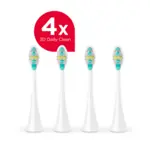 ZK0070 Náhradní hlavice k zubním kartáčkům PERFECT SMILE ZK701x, 3D Daily Clean, 4 ks, bílé