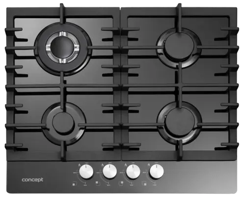 PDV7260bc Plynová doska vstavaná 60 cm BLACK