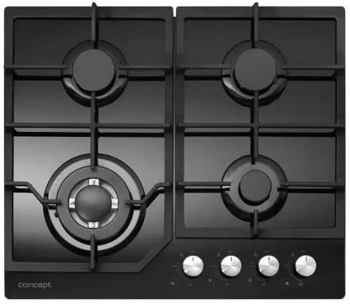 PDV7460bc Plynová doska vstavaná 60 cm BLACK