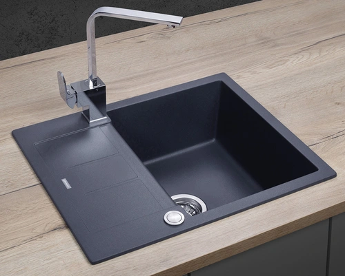 DG05C45dg Drez granitový s odkvapom TMAVO ŠEDÝ