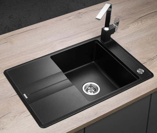 DG10N50bc Drez granitový s odkvapom Nobles ČIERNY