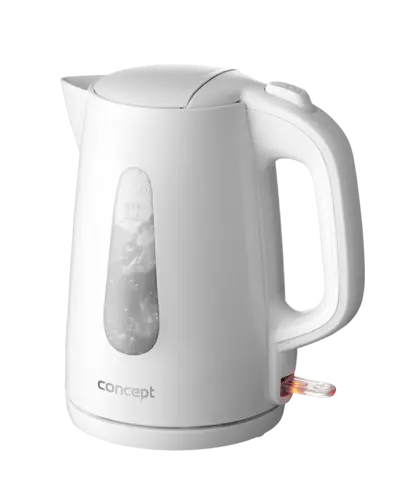 RK2380 Rýchlovarná kanvica plastová 1,7 l, biela