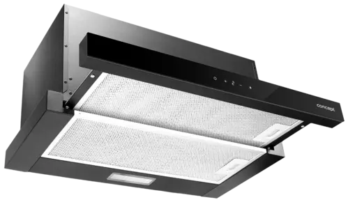 OPV3860bc Digestor vstavaný výsuvný 60cm BLACK