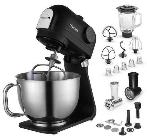 RM7500 Kuchynský planetárny robot 1200W ELEMENT DIGI Black