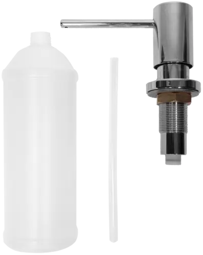 DS350ss Dávkovač saponátu okrúhly 350ml chróm