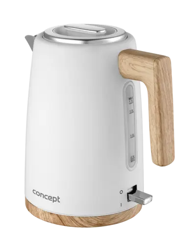 RK3315 Rýchlovarná kanvica nerezová 1,7 l biela