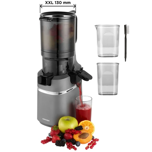 LO7120 Odšťavovač šnekový JUICY 250 W tmavo šedá