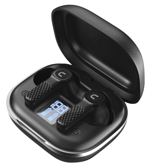 TW8010 Bezdrôtové slúchadlá SoundJoy True Wireless black